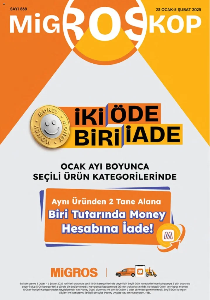 Migros Katalog 23 Ocak 2025 - Broşür "Migroskop"