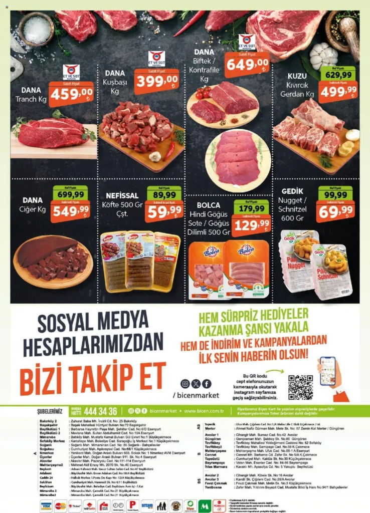 Biçen Market 4-8 Şubat Katalog